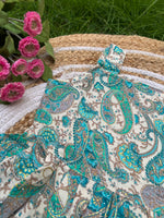 Load image into Gallery viewer, Ethnic Blossom - Viscose Frock 4 - 5 yrs
