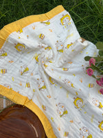 Load image into Gallery viewer, Sunshine Music - Muslin Baby Blanket

