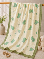 Load image into Gallery viewer, Dino World - Muslin Baby Blanket