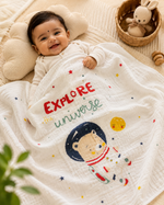 Load image into Gallery viewer, Bamboo Baby Blanket - Explorer