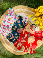 Load image into Gallery viewer, Frill tops Set 2 - 3yrs (pack of 3)
