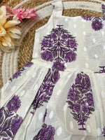 Load image into Gallery viewer, Lavender Lush - Cotton Frock 2 - 3 Yrs

