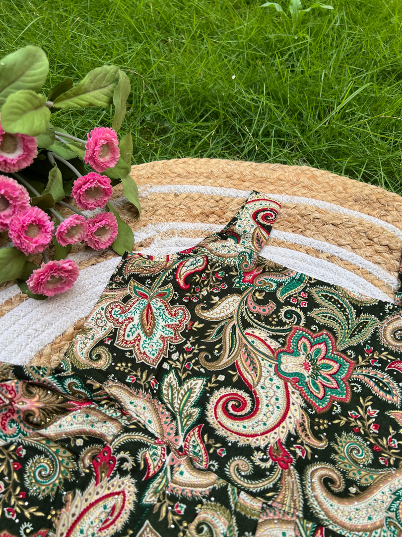 Ethnic Blossom - Viscose Frock 4 - 5 yrs