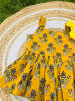 Load image into Gallery viewer, Blossom Beauty - Cotton Frock 0 to 6m
