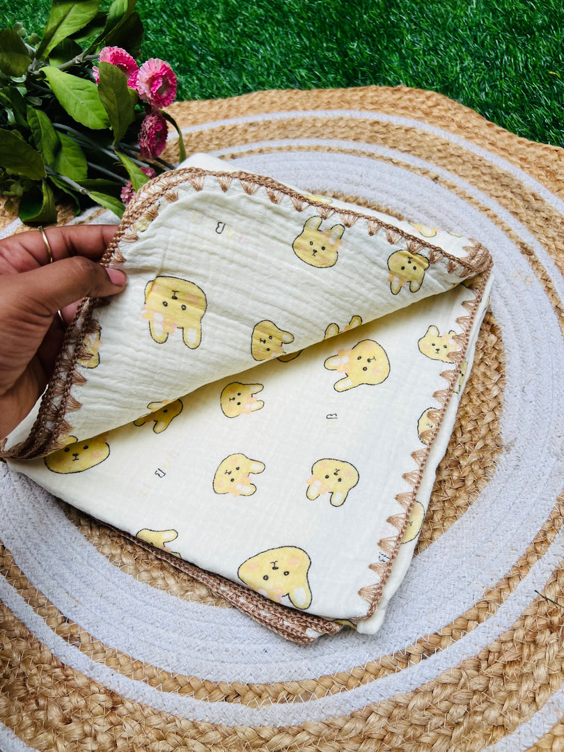 Lovey - Muslin Baby Blanket