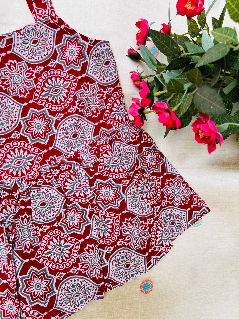 Happy Vibe - Cotton Frock 6m to 1 Yr