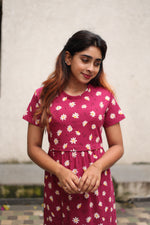 Load image into Gallery viewer, Zipless Maternity Lounge Dress - Hope - NARUVE
