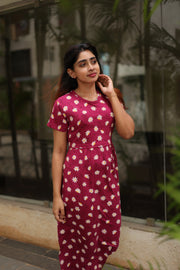 Zipless Maternity Lounge Dress - Hope - NARUVE