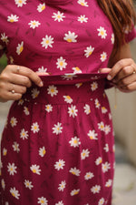 Load image into Gallery viewer, Zipless Maternity Lounge Dress - Hope - NARUVE
