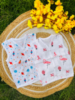 Load image into Gallery viewer, Cotton Muslin Jablas Pack: 6-12M
