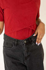 Load image into Gallery viewer, Maternity &amp; Nursing T-Shirts - Red - NARUVE
