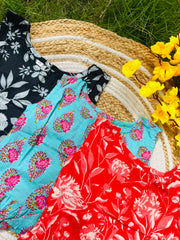 Frill tops Set 2 - 3yrs (pack of 3)