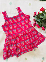 Load image into Gallery viewer, Pink Blush - Cotton Frock 6m to 1 Yr
