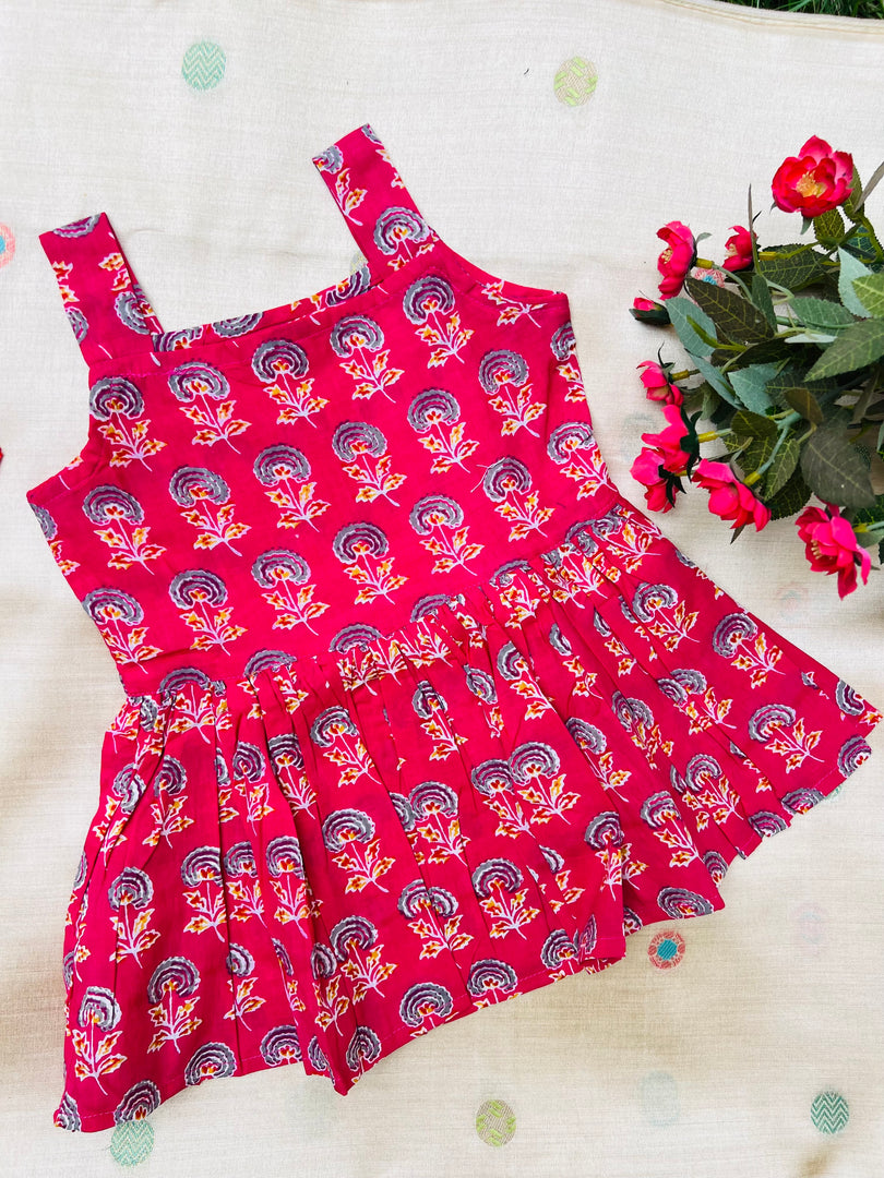 Pink Blush - Cotton Frock 6m to 1 Yr