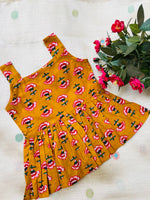 Load image into Gallery viewer, Yellow Pearl - Cotton Frock 0 to 6m
