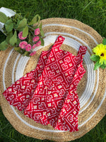 Load image into Gallery viewer, Abstract Forest - Cotton Frock  1 - 2 yrs
