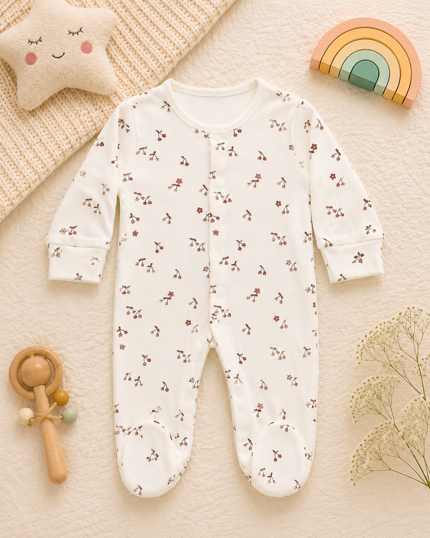 Baby Footed Romper/Sleepsuit
