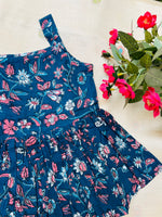 Load image into Gallery viewer, Blue Forest - Cotton Frock 6m to 1 Yr
