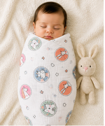 Load image into Gallery viewer, Muslin Baby Swaddle - Animals