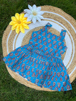 Load image into Gallery viewer, Blue Dreams - Cotton Frock 2 - 3 Yrs
