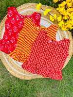 Load image into Gallery viewer, Frill tops Set 3 - 4yrs (pack of 3)
