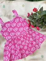 Load image into Gallery viewer, Rose Frost - Cotton Frock 6m to 1 Yr
