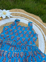 Load image into Gallery viewer, Blue Dreams - Cotton Frock 2 - 3 Yrs
