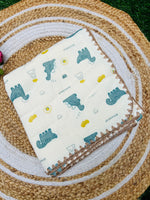 Load image into Gallery viewer, Dino Ride - Muslin Baby Blanket