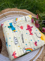 Load image into Gallery viewer, Little Wonderer - Muslin Baby Blanket
