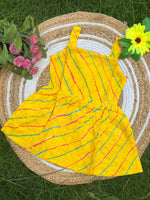 Load image into Gallery viewer, Yellow Mellow - Cotton Frock 3 - 4 yrs
