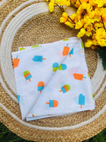 Load image into Gallery viewer, Mini Ice - Muslin Baby Swaddle
