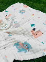 Teddy - Muslin Baby Towel