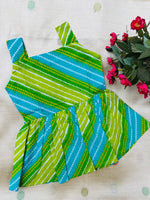 Load image into Gallery viewer, Peacock Dance - Cotton Frock 6m to 1 Yr
