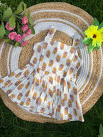 Load image into Gallery viewer, Sandal Bloom - Cotton Frock  1 - 2 yrs
