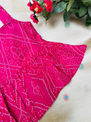 Pink Fairy - Cotton Frock 0 to 6m