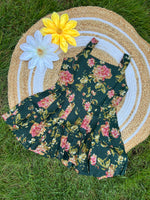 Load image into Gallery viewer, Green Lush - Cotton Frock 3 - 4 yrs
