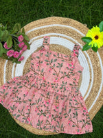 Load image into Gallery viewer, Powder Blush - Cotton Frock 3 - 4 yrs
