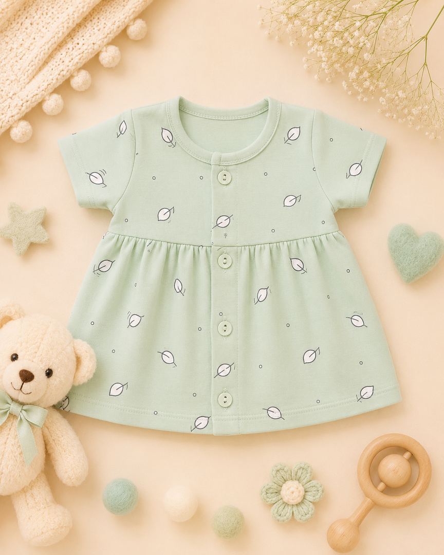Baby Cotton Dress -Fairy