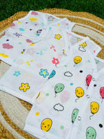 Load image into Gallery viewer, Cotton Muslin Jablas Pack: 0-3M