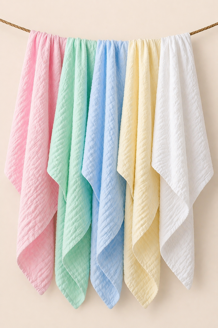 Muslin Baby Towels/Swaddles