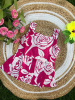 Load image into Gallery viewer, Peony Blush - Cotton Frock 1 - 2 yrs
