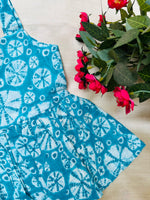 Load image into Gallery viewer, Sky Batik - Cotton Frock 6m to 1 Yr
