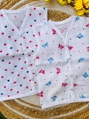 Cotton Muslin Jablas Pack: 6-12M