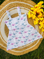 Load image into Gallery viewer, Dolphins - Muslin Frock 3 to 6M
