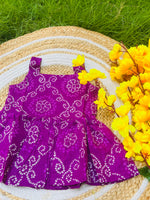 Load image into Gallery viewer, Purple Mink - Cotton Frock 0 to 6m
