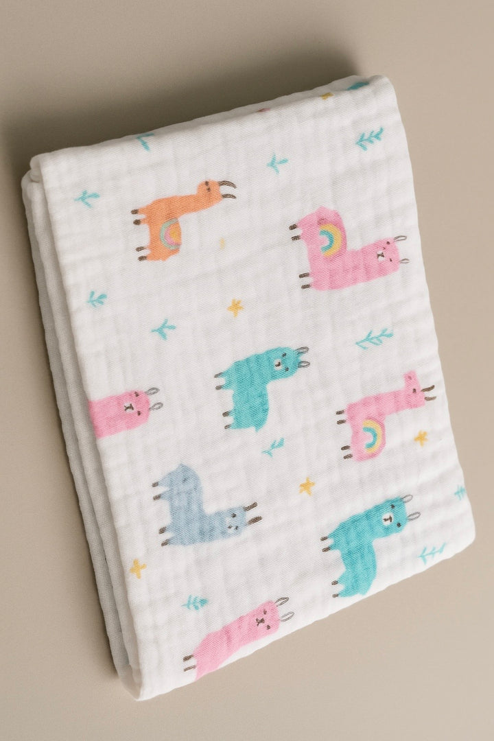 Alpaca - Muslin Baby Towel
