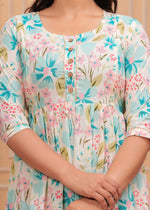 Load image into Gallery viewer, Floral Ember : Maternity Feeding Dress
