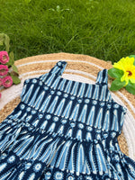 Load image into Gallery viewer, Blue Charm - Cotton Frock 3 - 4 yrs
