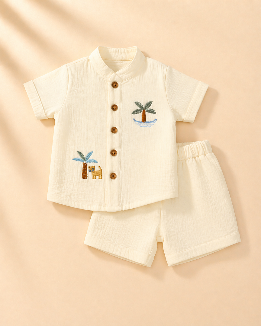 Baby Shirt and Shorts Set