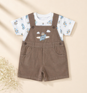 Baby Dungaree Set - Little Aviator